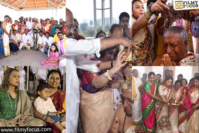 சகோதரரின் 80-வது  பிறந்த நாள் மகிழ்ச்சியுடன் பங்கேற்ற ரஜினி !